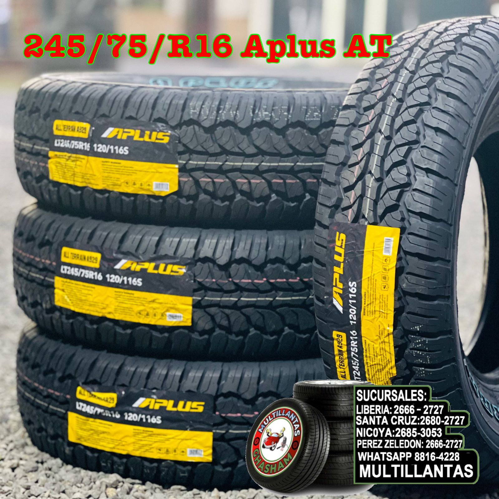 245/75/R16 APLUS AT 10PR